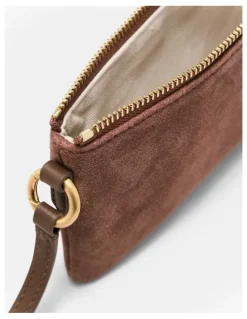 Mimco Belle Pouch Crossbody Bag in Toffee