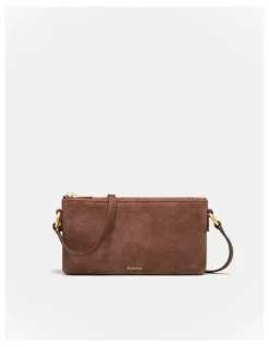 Mimco Belle Pouch Crossbody Bag in Toffee