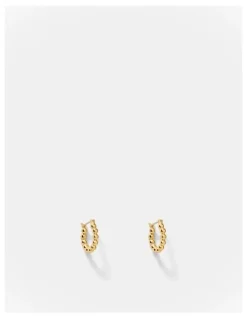 Mimco Charmelle Hoop Earrings in Gold