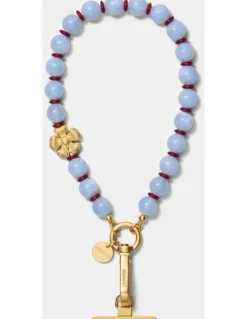 Mimco Harbour Phone Wrist Strap in Cornflower Blue