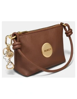 Mimco Linked Up Keyring in Gold Silver