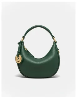Mimco Luna Mini Crescent Bag in Thyme