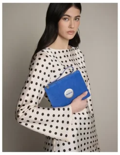 Mimco Mim Pouch in Cobalt