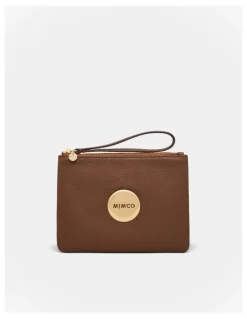 Mimco Mim Pouch in Walnut