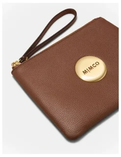 Mimco Mim Pouch in Walnut