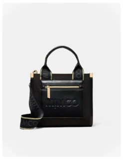 Mimco Patch Mini Tote Bag in Black
