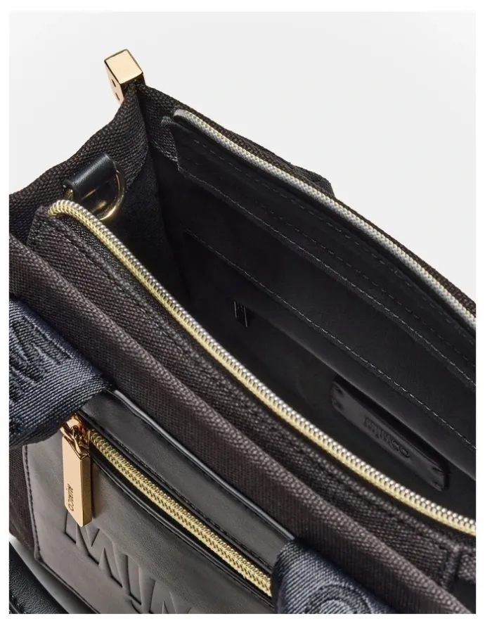 Mimco Patch Mini Tote Bag in Black
