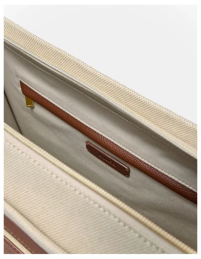 Mimco Patch Tote Bag in Walnut