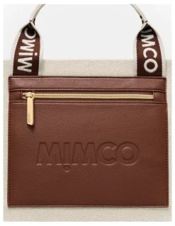 Mimco Patch Tote Bag in Walnut