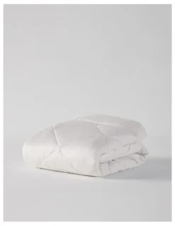 MiniJumbuk Baby Wool Quilt Cot in White