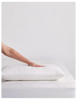 MiniJumbuk Breathe and Support Latex Pillow in White
