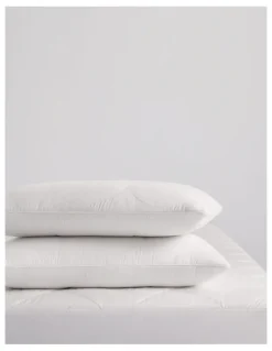 MiniJumbuk Breathe and Support Latex Pillow in White