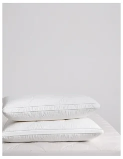 MiniJumbuk Breathe Wool Pillow 2 Pack in White