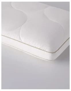 MiniJumbuk MemorySupport Memory Foam Pillow with Quilted Cotton and Wool Cover