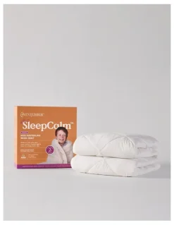MiniJumbuk Sleep Calm Everyday Wool Quilt in White