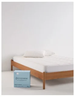 MiniJumbuk Sleep Cool & Dry Waterproof Mattress Protector Quilted Wool / Cotton