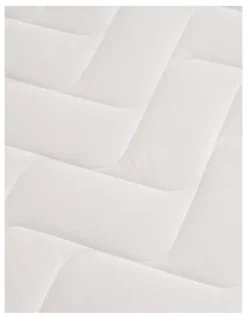 MiniJumbuk Sleep Cool Wool/Cotton Mattress Protector in White