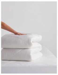 MiniJumbuk Thermal Australian Wool Quilt in White
