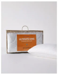 MiniJumbuk Ultimate King Pillow in White