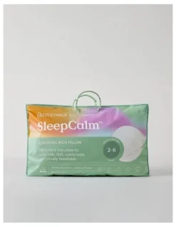MiniJumbuk Wool Rich Pillow (2-6 Year) in White