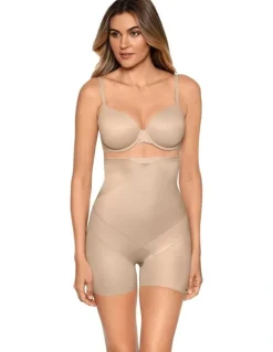 Miraclesuit Shapewear Tummy Tuck Firm Control Ultra High Waist Shapewear Shorts in Warm Beige