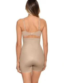 Miraclesuit Shapewear Tummy Tuck Firm Control Ultra High Waist Shapewear Shorts in Warm Beige