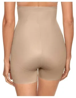 Miraclesuit Shapewear Tummy Tuck Firm Control Ultra High Waist Shapewear Shorts in Warm Beige