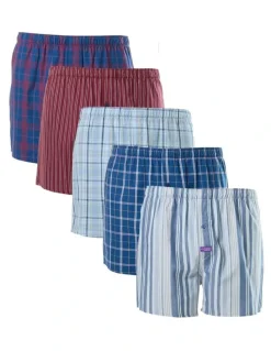Mitch Dowd Collected Fashion Boxers 5 Pack in Multi