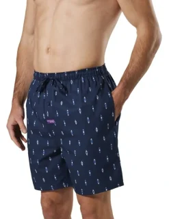 Mitch Dowd Flint Sleep Short in Navy