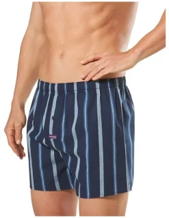 Mitch Dowd Woven Boxer 3 Pack in Blue