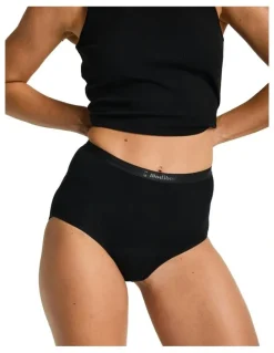 Modibodi Classic Period Full Brief Light Absorbency Black