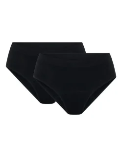 Modibodi Soft Stretch Seamless Period Underwear Bikini Brief 2 Pack in Moderate Absorbency
