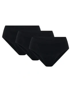 Modibodi Soft Stretch Seamless Period Underwear Bikini Brief 3 Pack in Moderate Absorbency