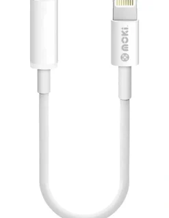 Moki Audio Adaptor Lightning to 3.mm White