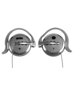 Moki Clip On Earphones White