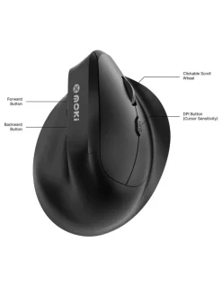 Moki Ergonomic Mouse ACC-MOERGO in Black