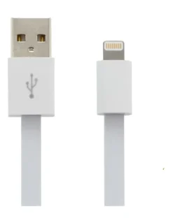 Moki Lightning Syncharge Cable White