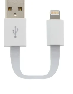 Moki Pocket Lightning Syncharge Cable White