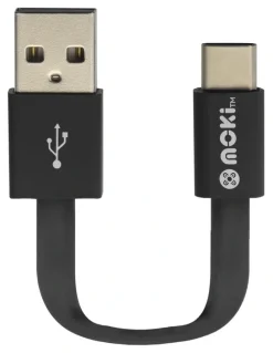 Moki Pocket Type-C Syncharge Cable Black