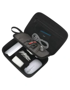 Moki Tech Bento Travel Hard Case for Tech Accessories in Black ACC-BTECHBBK