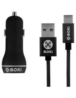 Moki Type-C USB Cable Car Black