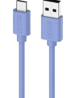 Moki USB-A to USB-C Syn Charge Cable 1m ACC-SACMUB in Ultra Blue