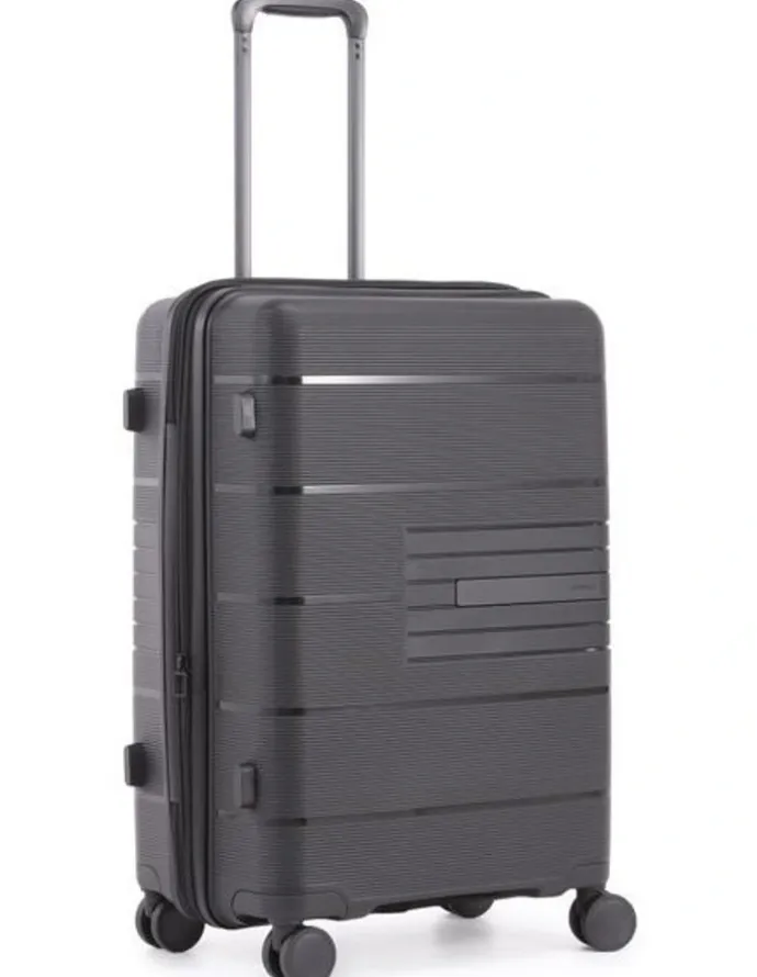 Monsac Atmosphere 65cm Hardside Suitcase MM1105-M-A in Black