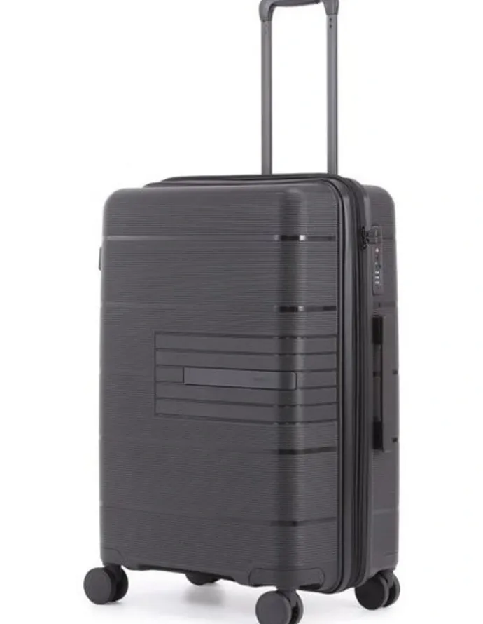 Monsac Atmosphere 65cm Hardside Suitcase MM1105-M-A in Black