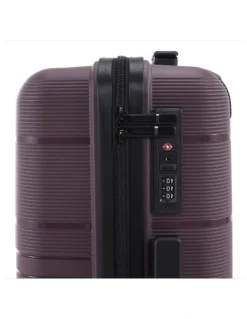 Monsac Atmosphere Hardside Suitcase 55cm MM1105-S-Z in Plum
