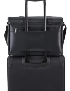 Monsac Atmosphere Satchel Bag MM1115-A 27cm in Black