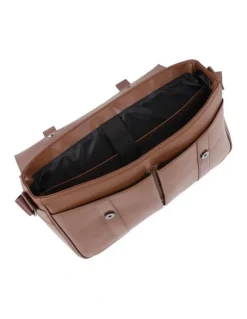 Monsac Atmosphere Satchel Bag MM1115-D 27cm in Brown