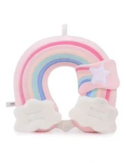 Monsac Rainbow MM1135-R Neck Pillow 10cm in Pink