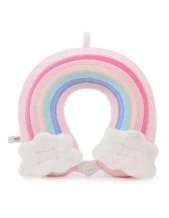 Monsac Rainbow MM1135-R Neck Pillow 10cm in Pink