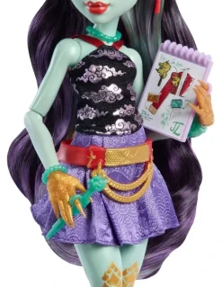 Monster High Jinafire Long Fashion Doll And Accessories